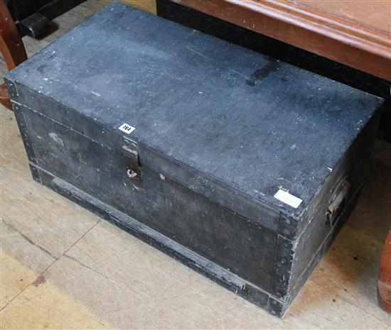 Corner cupboard & carpenters chest
